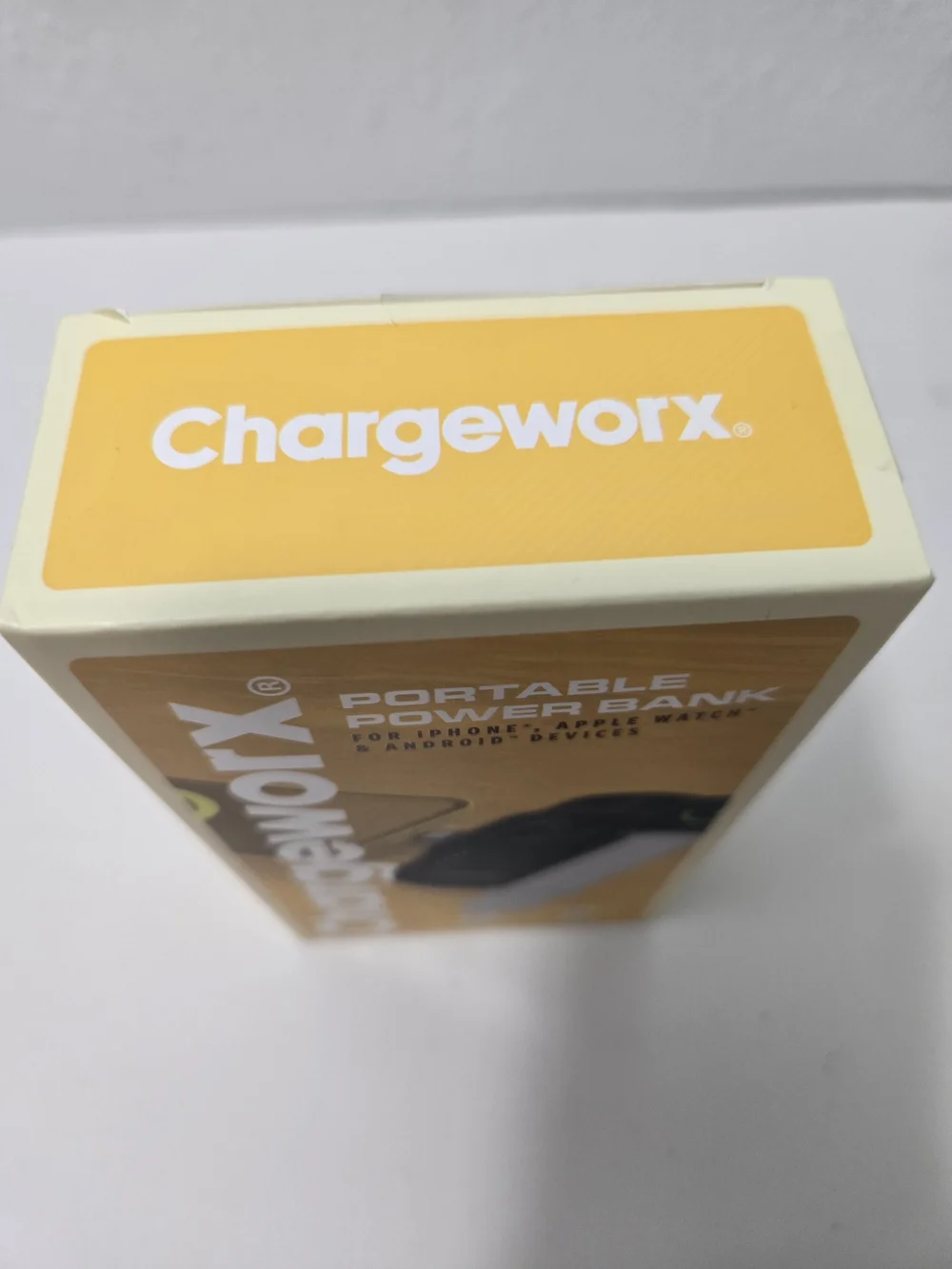 Chargeworx Portable Power Bank for iPhone, Apple Watch & Android - Yellow
